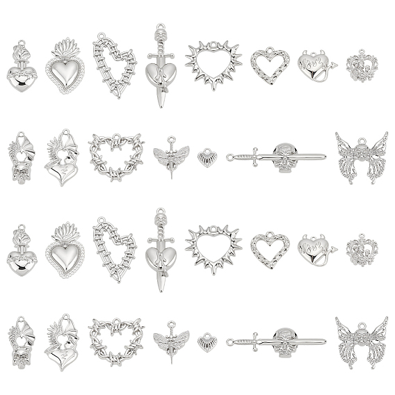 30 шт 15 подвески из сплава, разнообразные