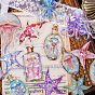 Dream Dance Ocean Realm Series 20 Sheets PET Sticker, Luminous Jellyfish for Journal Diary DIY Decoration