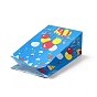 Rectangle Paper Candy Gift Bags, Birthday Christmas Gift Packaging, Balloon & Gift Box Pattern
