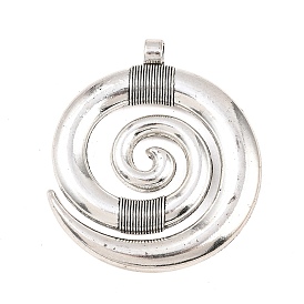 Тибетский сплав стиля большие кулоны, спиральные подвески
