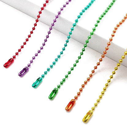 Spray Painted Ball Chain for Bag Accessories, Purse Chains