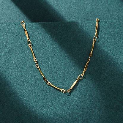 2мм 304 Женские ожерелья из цепочек из нержавеющей стали, ионное покрытие (ip)