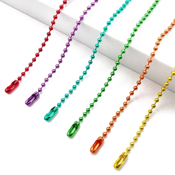 Spray Painted Ball Chain for Bag Accessories, Purse Chains