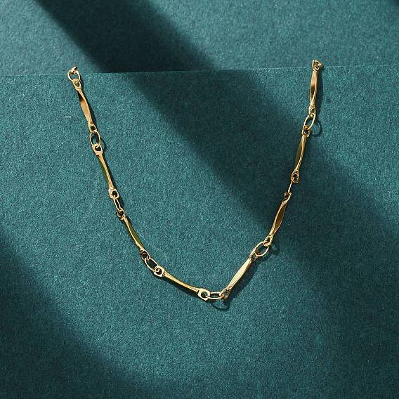 2мм 304 Женские ожерелья из цепочек из нержавеющей стали, ионное покрытие (ip)