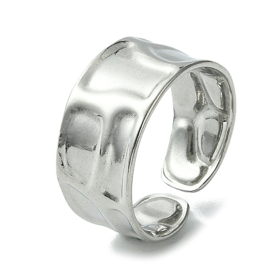 304 Stainless Steel Open Cuff Ring