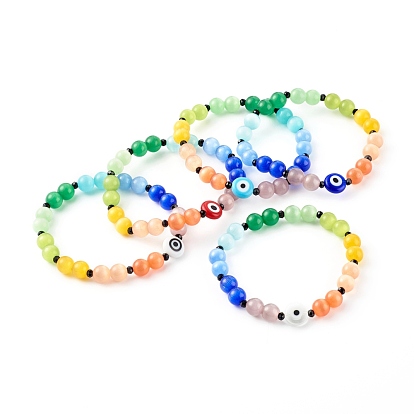 Red Glass Bead Evil Eye Bracelets- Order Wholesale