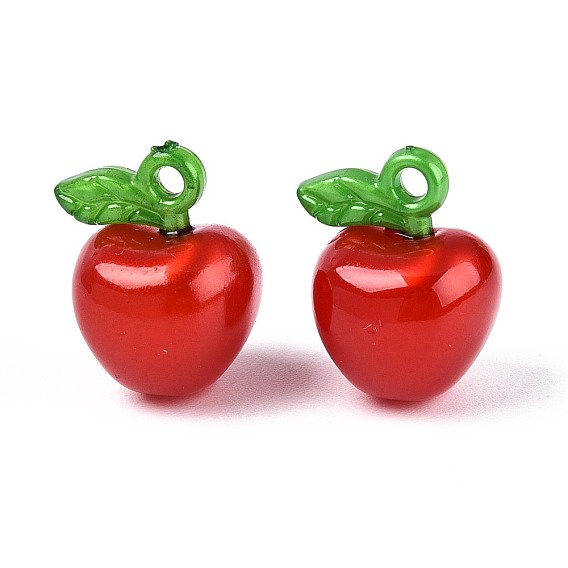 Корея акриловые подвески, яблоко