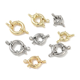 Brass Spring Ring Clasps