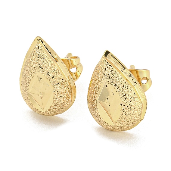 Латунь уха шпильки, слеза