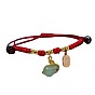 Jade Rabbit Zodiac Bracelet - Lucky Charm, Year of the Rabbit, Red String.