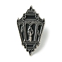 Alloy Brooches, Enamel Pins, for Backpack Cloth, Lantern