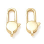 Brass Lobster Claw Clasp
, Flat Round