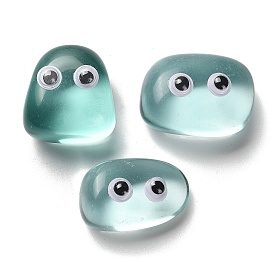 Стеклянные дисплеи, смолой глаза, фигурка украшение домашнего офиса, самородки