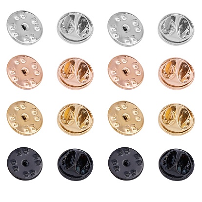 304 фурнитура из нержавеющей стали для броши, знак отворотом обратно бабочка клатчи, вакуумное покрытие pvd