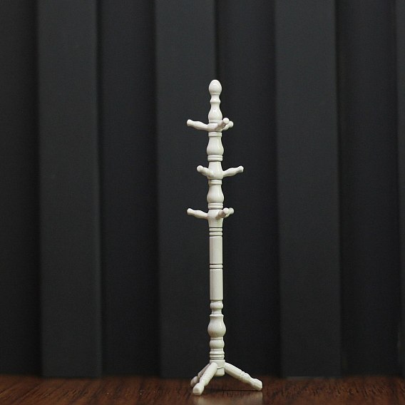 Имитация мини-вешалки для одежды длиной до пола, аксессуары для кукольного домика с микро-ландшафтом, притворяясь опорными украшениями