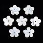 Natural White Shell Beads, Mother of Pearl Shell Beads, Flower