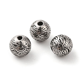 Round 304 Stainless Steel Beads