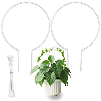 Акриловая поддержка роста растений, круглая решетка для растений