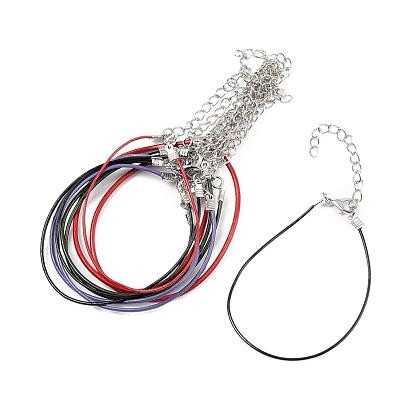 Lederband Armbänder machen, mit Messing Karabinerverschlüsse