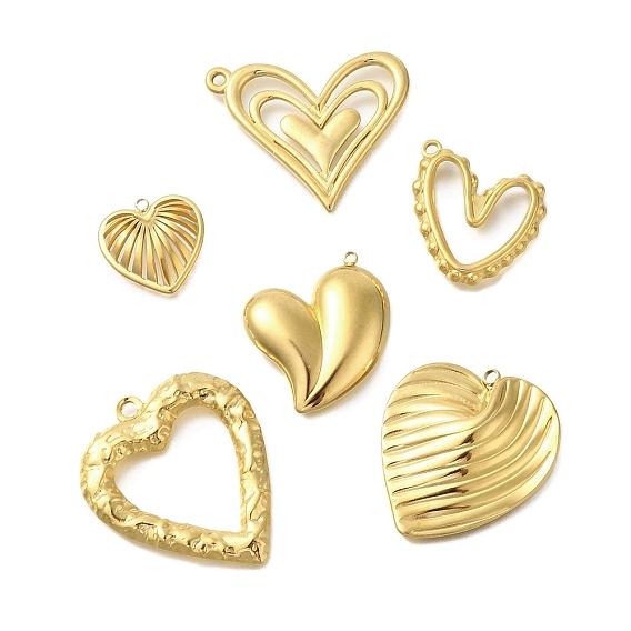 304 подвески из нержавеющей стали, шарма сердца