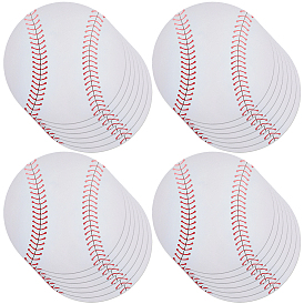 30шт. бумажные бейсбольные карточки для украшения вечеринки