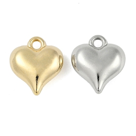 CCB Plastic Pendants, Heart