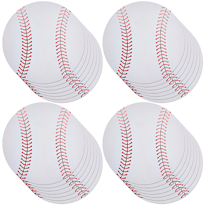 30шт. бумажные бейсбольные карточки для украшения вечеринки