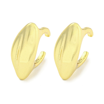 Латунь манжеты серьги, для женщин, лошадиный глаз 