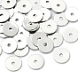 Perles d'espacement en laiton shegrace, plat rond, sans cadmium et sans nickel et sans plomb