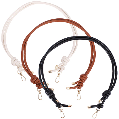 3шт. 3 цвета, регулируемый ремешок для сумки из искусственной кожи, для аксессуаров для замены сумок