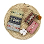 Embroidery Polyester Ribbon, Jacquard Ribbon, Garment Accessories, Rhombus
