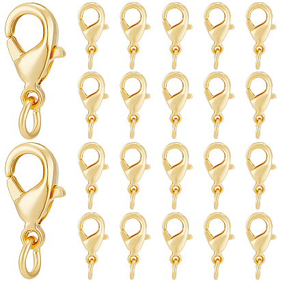 50шт латунные застежки-лобстеры, с целью перехода в кольце