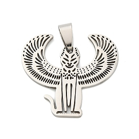 201 подвески из нержавеющей стали, лазерная резка, египетские прелести мау