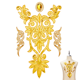 Аксессуары для вышивки из полиэстера, 1 Многожильные звенья из акриловых страз из ПК