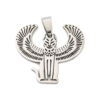 201 подвески из нержавеющей стали, лазерная резка, египетские прелести мау