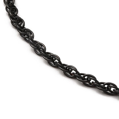 304 Stainless Steel Mesh Chain Necklace