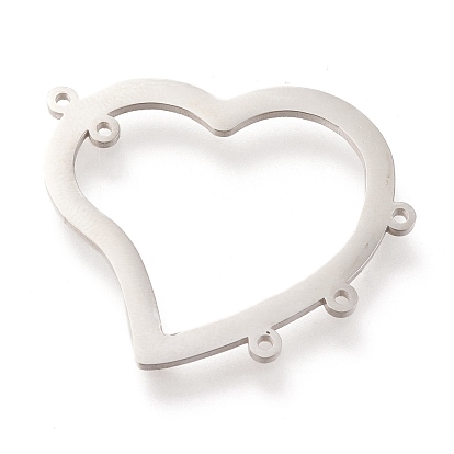Ion Plating(IP) 304 Stainless Steel Chandelier Components Links, Polishing, Heart