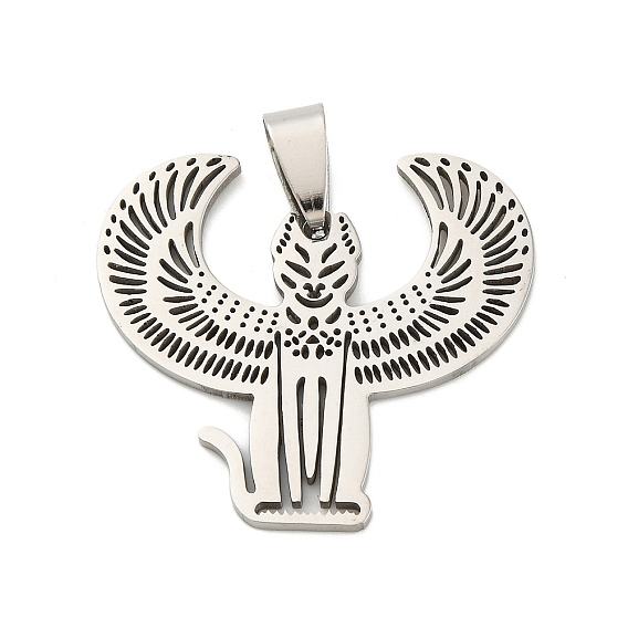201 подвески из нержавеющей стали, лазерная резка, египетские прелести мау