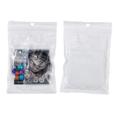 DIY Necklace Making Kits, Including 3Pcs Waxed Cord Necklace Making, 10Pcs Round Iron Wire Pendants, 10Pcs Spray Painted Glass Beads, Iron Open Jump Rings, Silver Polishing Cloth