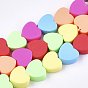 Handmade Polymer Clay Beads Strands, Heart
