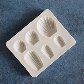 Food Grade Silicone Molds, Fondant Molds, For DIY Cake Decoration, Chocolate, Candy, UV Resin & Epoxy Resin Jewelry Making, Shell