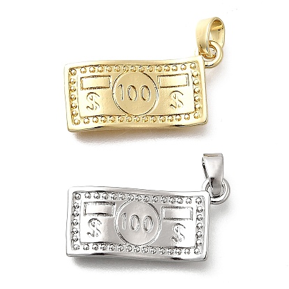 Латунные подвески, долларовые подвески