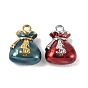316 хирургические эмалевые подвески из нержавеющей стали, подвески для кошелька, ионное покрытие (ip)