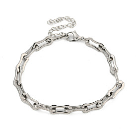 304 Stainless Steel Cable Chains Bracelets for Men & Women