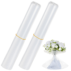 50шт. пластиковые пакеты для сохранения свежести букета, свежие цветочные мешочки с водой, прямоугольные