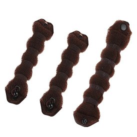 Quick and Easy Bun Maker Set for Sweet Donut Curls with Nylon Balls - Hair Styling Tool Kit