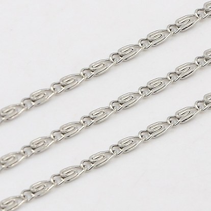 304 из нержавеющей стали lumachina цепи, улитка цепи, декоративные цепи, несварные