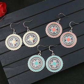 Chic Creative Flower Earrings with High-end Style and Sweetness