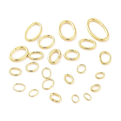 304 из нержавеющей стали открыты кольца прыжок, овальные