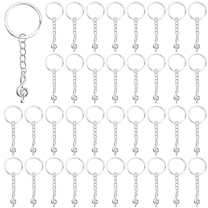 80брелок из сплава в виде музыкальной ноты, с железными кольцами